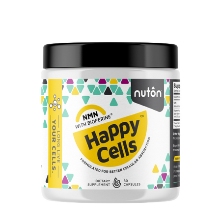 Happy Cells™ Anti-Aging NMN with Bioperine – nuton